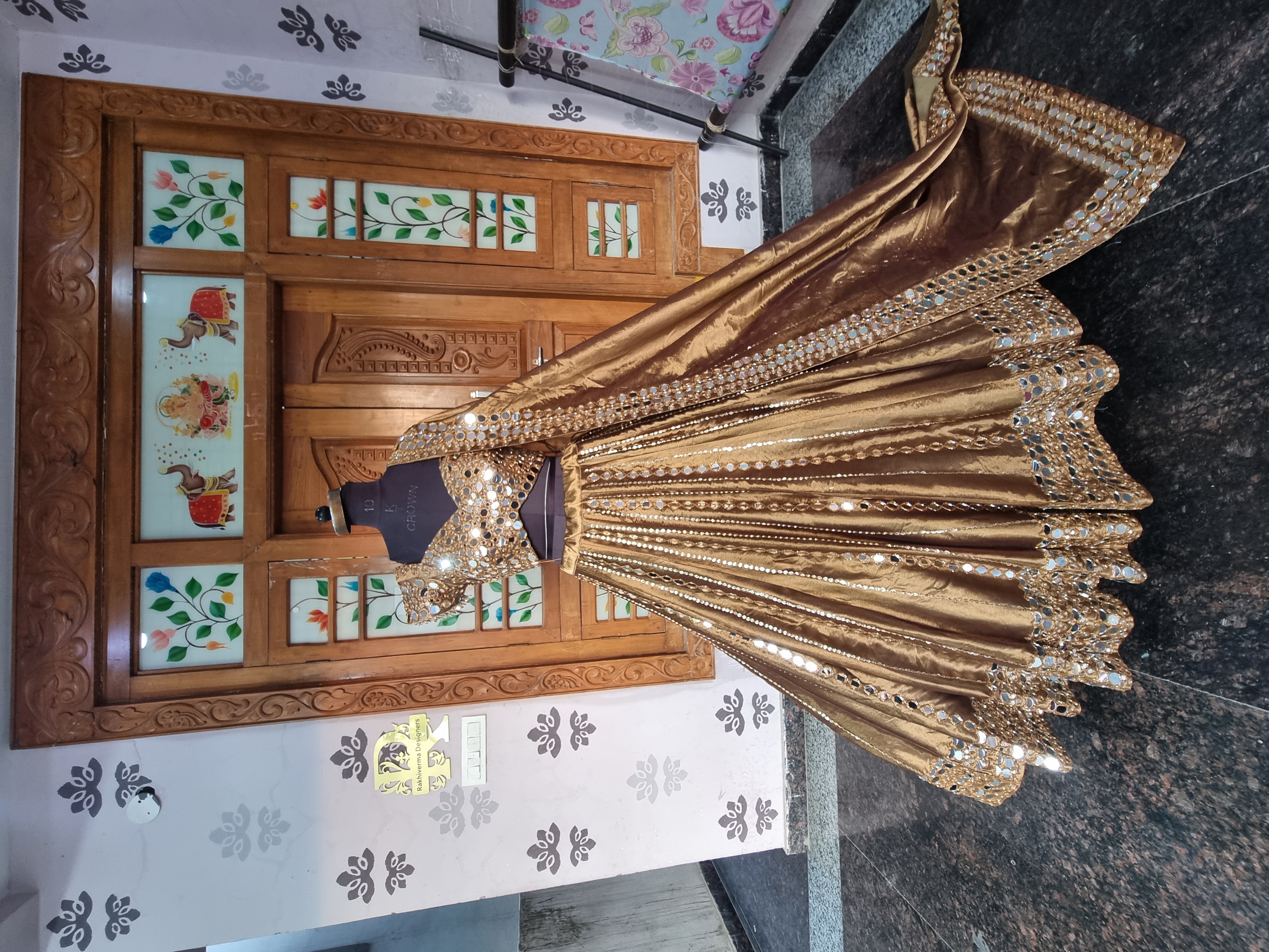 Royal Tissue Lehenga