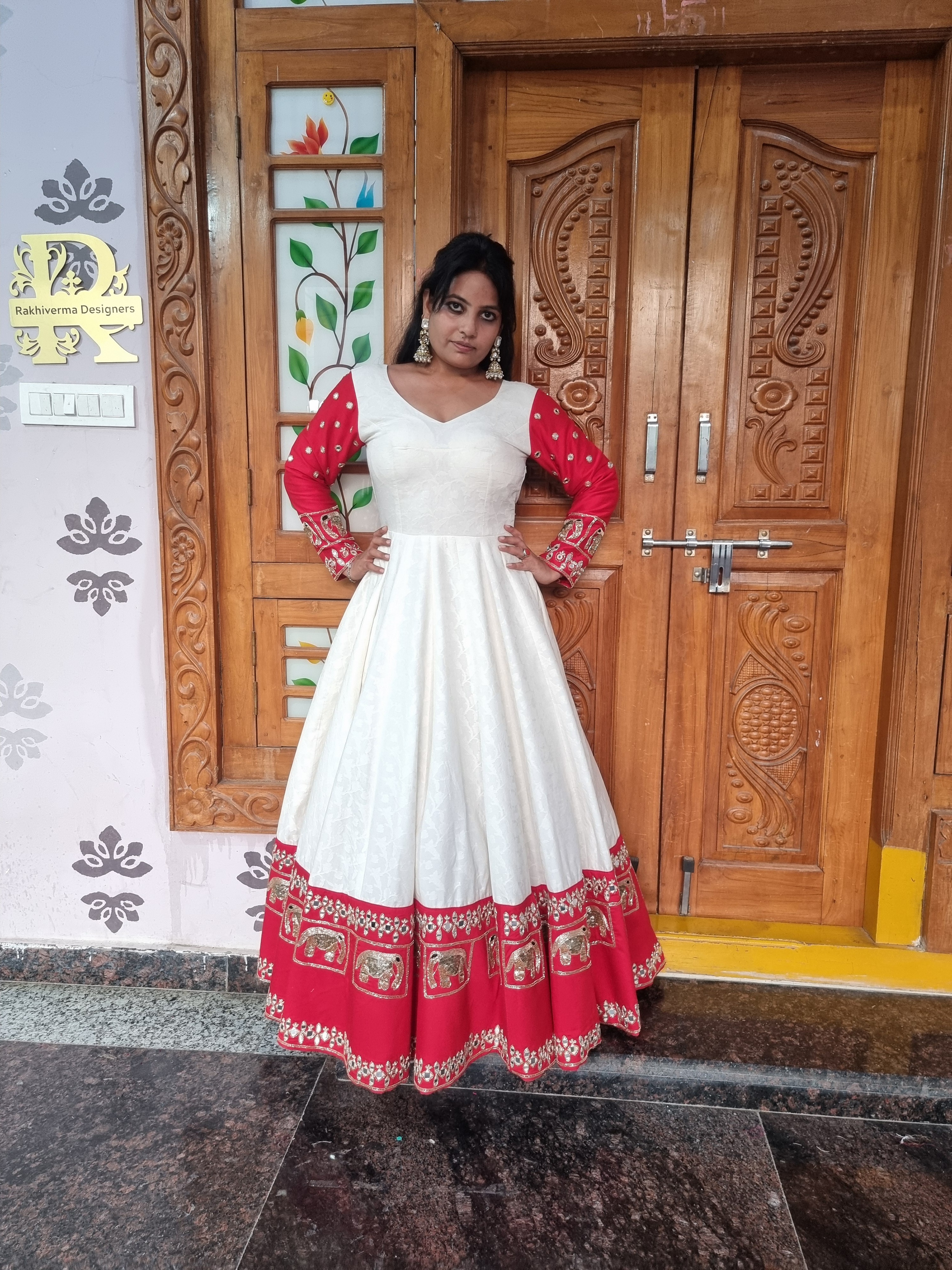 The Gajraj Mirror & Dabka Anarkali